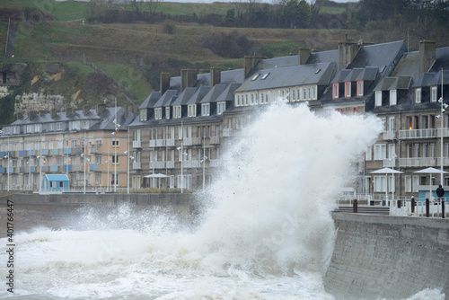 tempête en Normandie - France