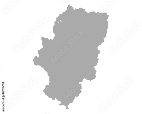 Karte von Aragonien