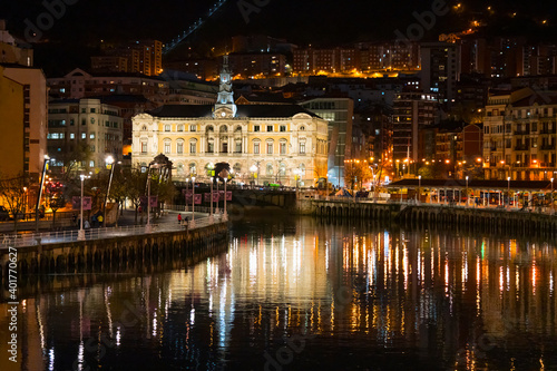Bilbao City Council. Province of Bizkaia in the autonomous community of the Basque Country, Spain, Europe