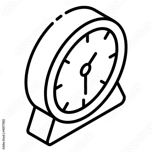 
Editable graphic vector of a clock

