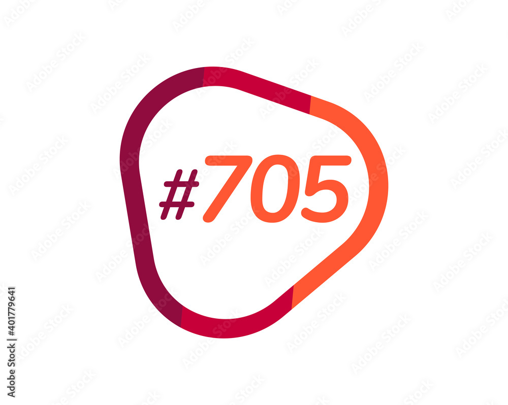 Number 705 image design, 705 logos Number 705 image design, 705 logos