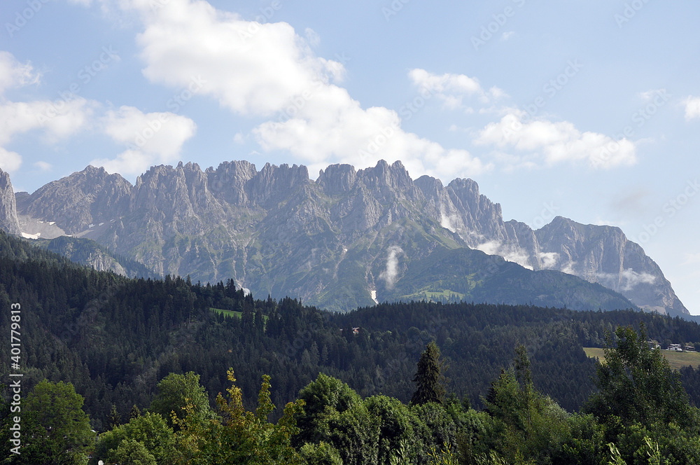 Ellmau am wilden Kaiser in Tirol, Bergdoktor, Alpen