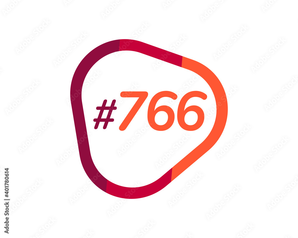 Number 766 image design, 766 logos Number 766 image design, 766 logos