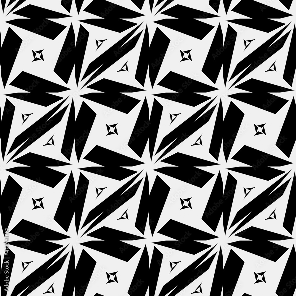seamless black and white patterns