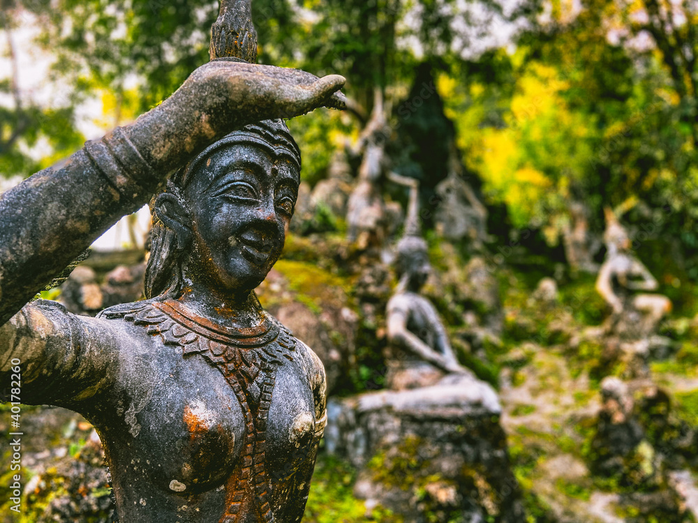 Secret Buddha Magic Garden in koh Samui, Thailand