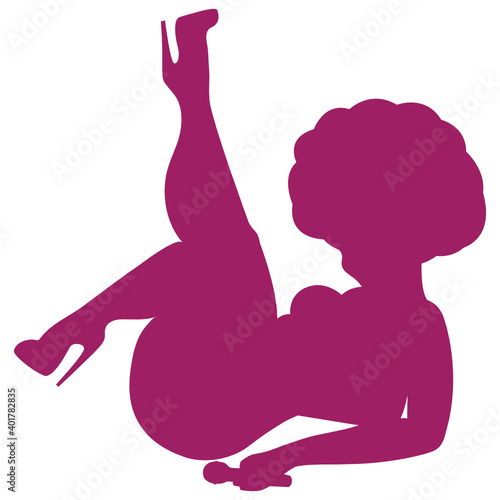 Chunky Pinup Girl