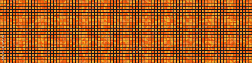 Fototapeta premium Abstract Geometric Pattern generative computational art illustration