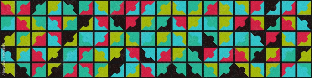 Abstract Geometric Pattern generative computational art illustration Abstract Geometric Pattern generative computational art illustration