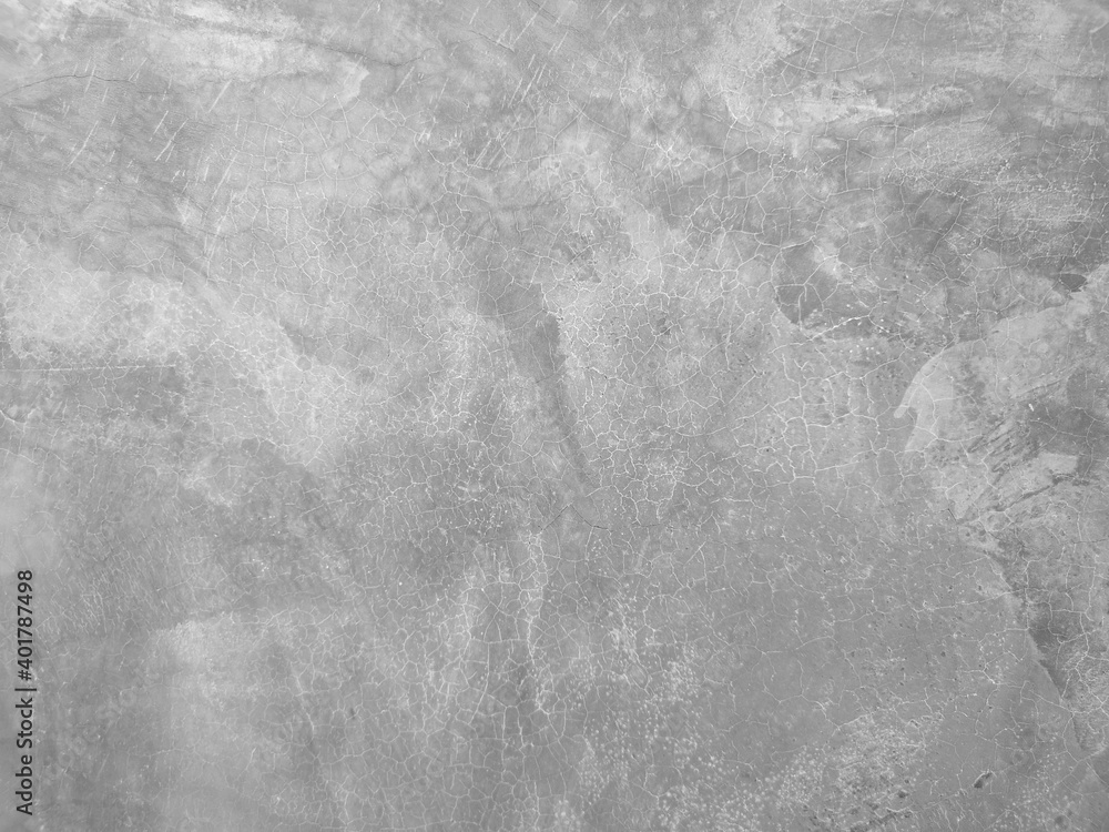 Naklejka premium Dark​ Cement​ wall​ concrete textured background​ abstract​ grey​ color​ material​ smooth surface