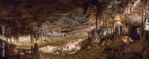 Tropfsteinhöhle Cuevas del drac, Drachenhöhle, Porto Christo, Mallorca,  Spanien photo