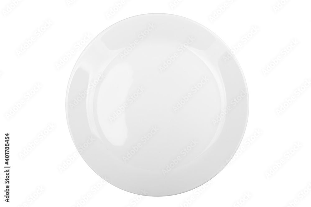 ceramic plate on white background ceramic plate on white background