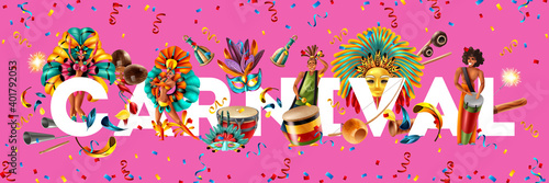 Brazil Carnival Background