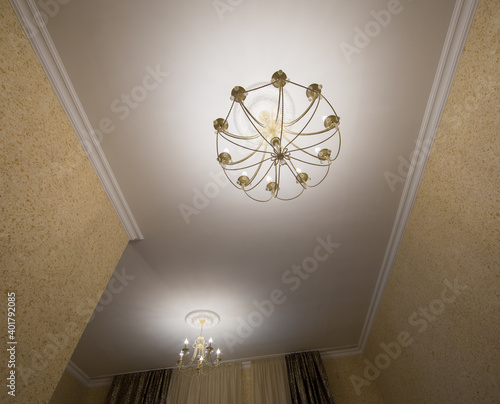 Wallpaper Mural luxury modern night ceiling chandelier Torontodigital.ca