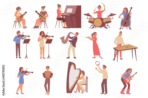 Learning Musical Instruments Set