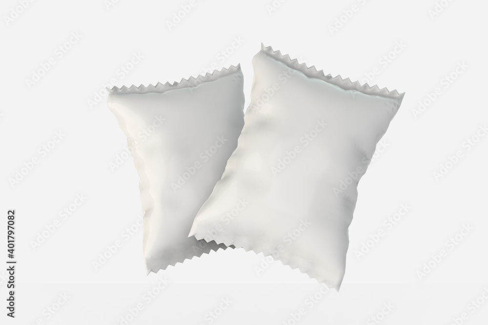 Realistic 3d Snack Bag Picture Realistic 3d Snack Bag Picture