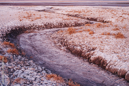 Sonnenaufgang im Death Valley photo