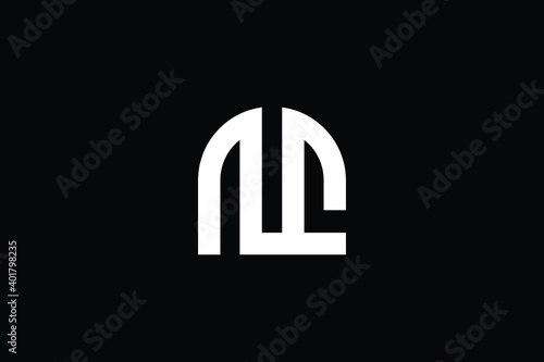 MF logo letter design on luxury background. FM logo monogram initials letter concept. MF icon logo design. FM elegant and Professional letter icon design on black background. M F FM MF