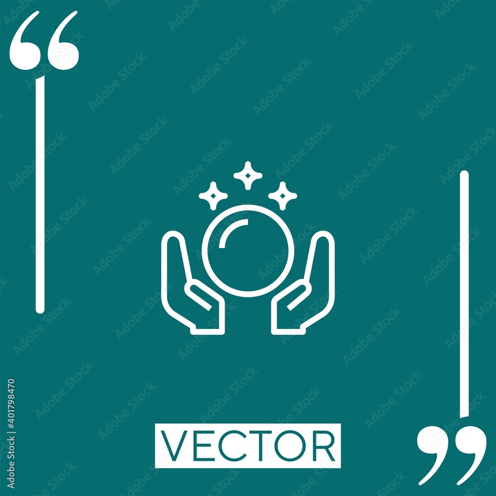 value vector icon Linear icon. Editable stroke line value vector icon Linear icon. Editable stroke line
