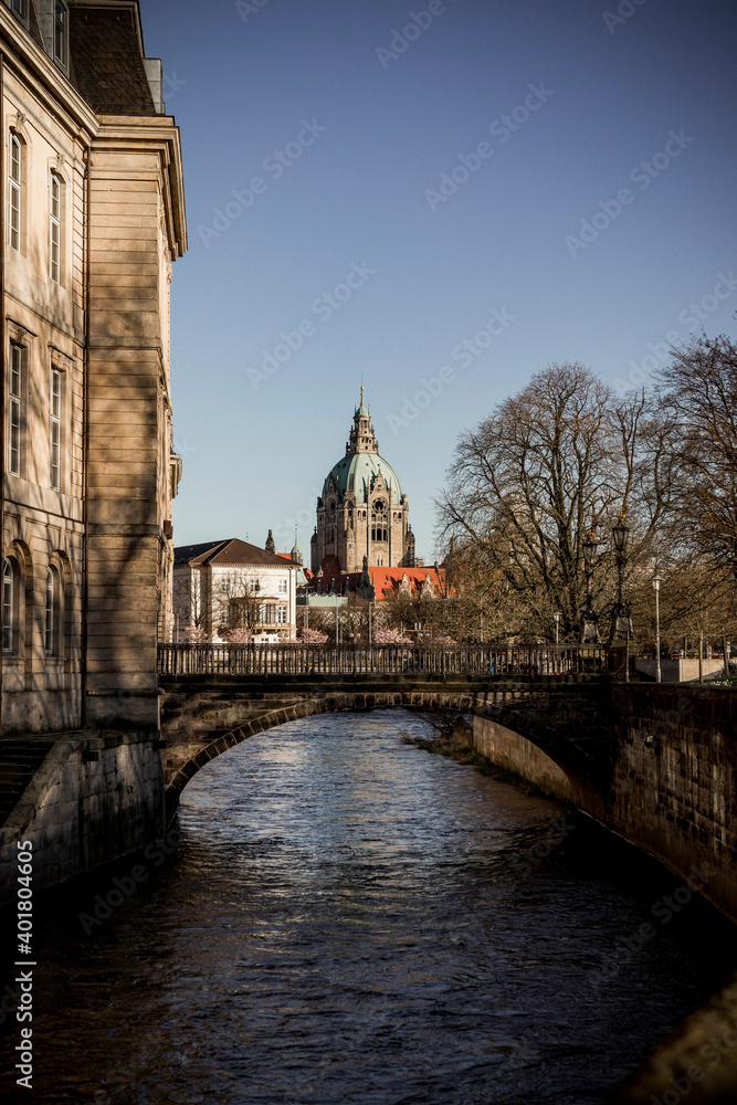 Naklejka premium Visit Hannover