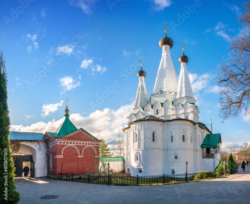 Dormition Wonderful Church and the Chapel in the Alekseevsky Monastery in Uglich