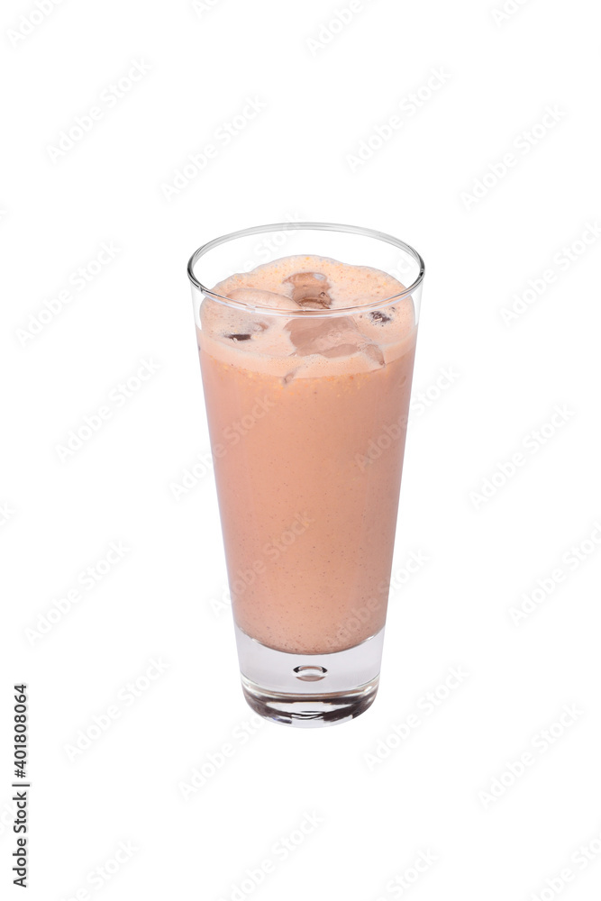 glass of milk with chocolate glass of milk with chocolate