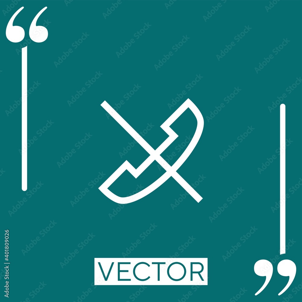 phone call vector icon Linear icon. Editable stroke line phone call vector icon Linear icon. Editable stroke line