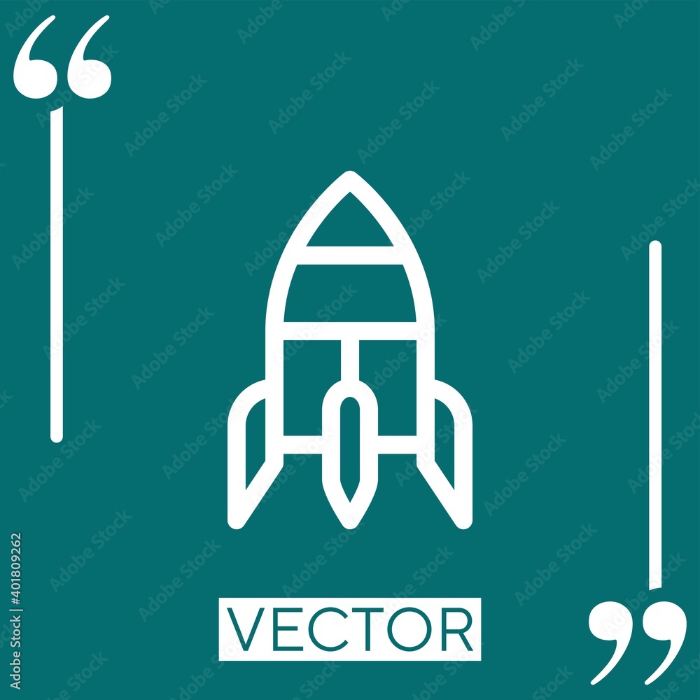 rocket vector icon rocket vector icon