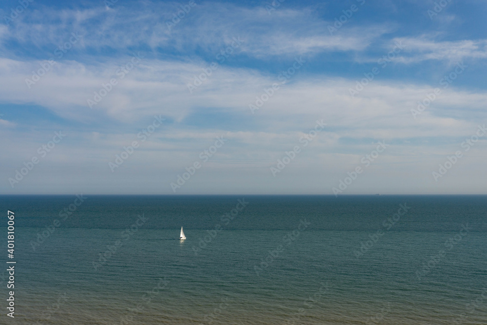Fototapeta premium Sailboat at the sea