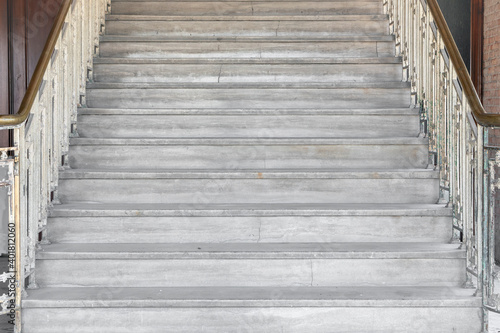 Stone Staircase with Handrail