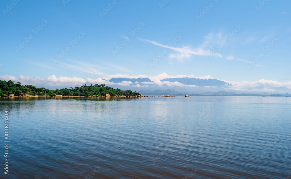 lake and sky