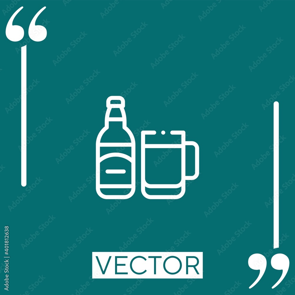 refajo vector icon Linear icon. Editable stroked line refajo vector icon Linear icon. Editable stroked line