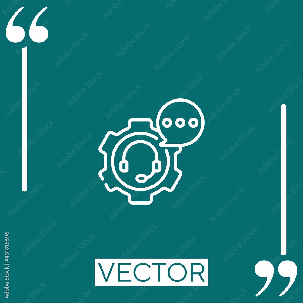 support vector icon Linear icon. Editable stroke line support vector icon Linear icon. Editable stroke line
