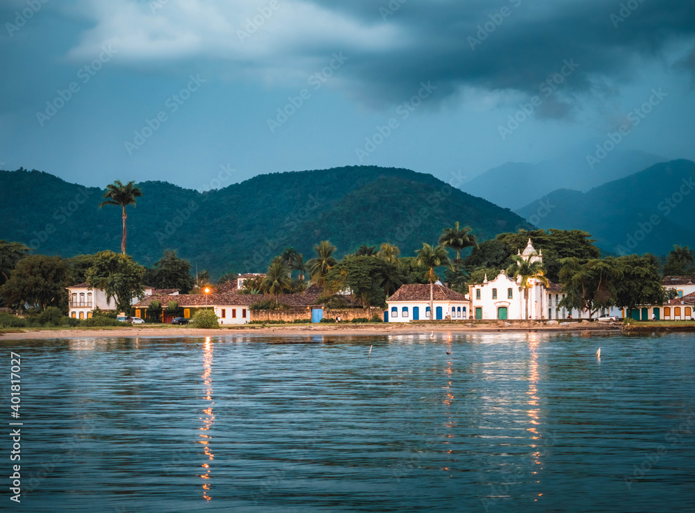 Fototapeta premium lake como country