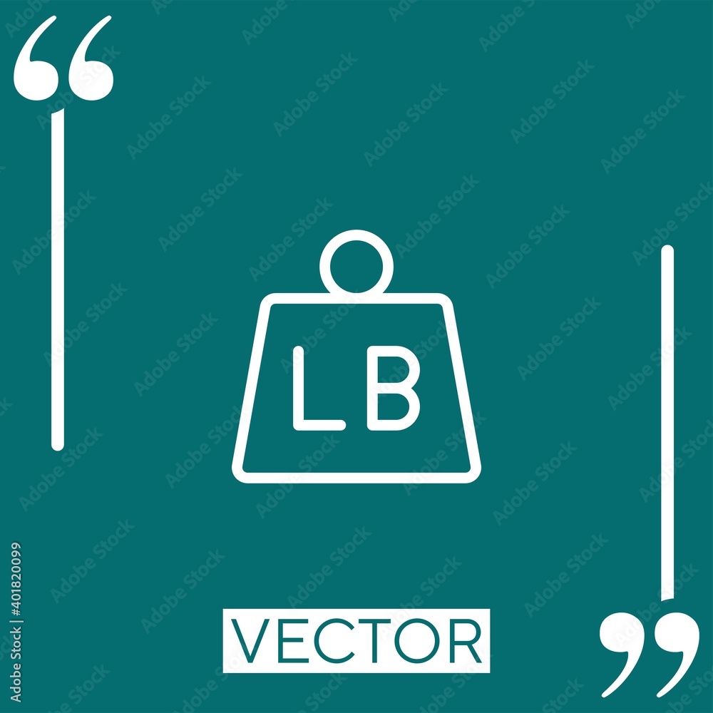 unit vector icon Linear icon. Editable stroke line unit vector icon Linear icon. Editable stroke line