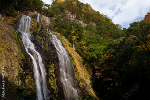 千尋の滝（奈良県上北山村）Water fall "Sennbiro-no-taki" (kitayama-mura,yoshino-gun,nara-ken)