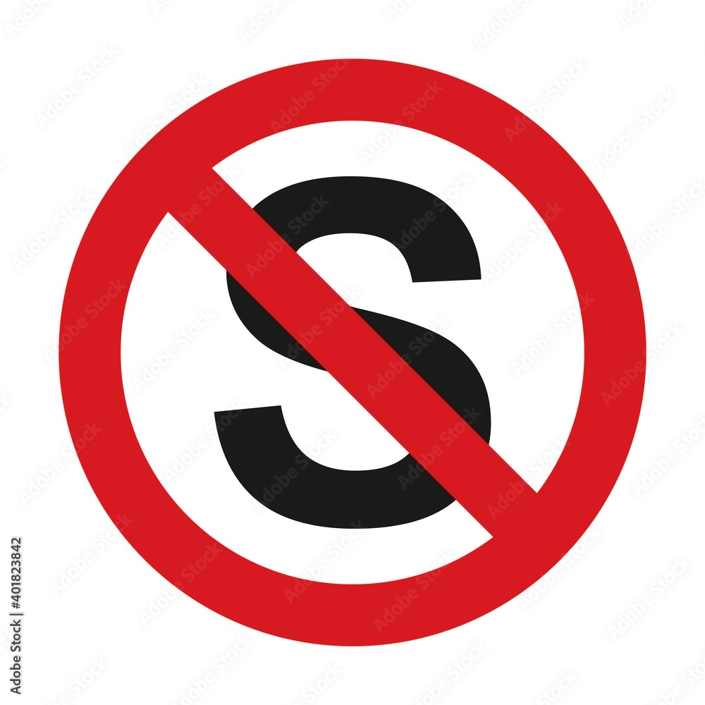 Do not stop warning road sign symbol vector. Do not stop warning road sign symbol vector.