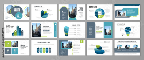 Presentation flyer set