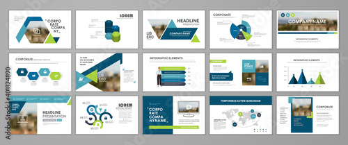 Corporate slideshow templates