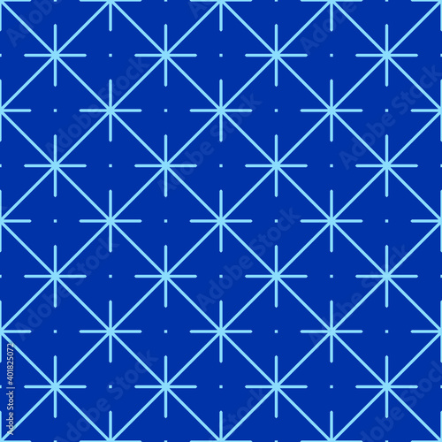 Modern blue pattern graphic concept. Home decoration