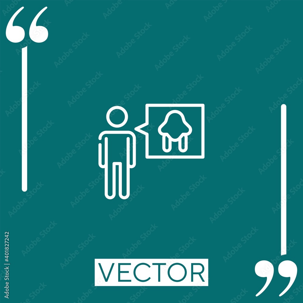 runny nose vector icon Linear icon. Editable stroked line runny nose vector icon Linear icon. Editable stroked line