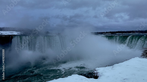 Niagara Falls in the winter