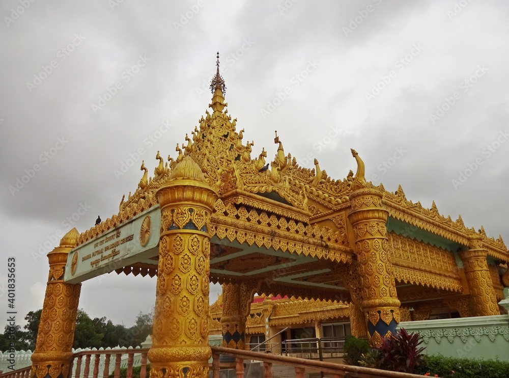 Fototapeta premium Global Vipassana Pagoda, Mumbai,india
