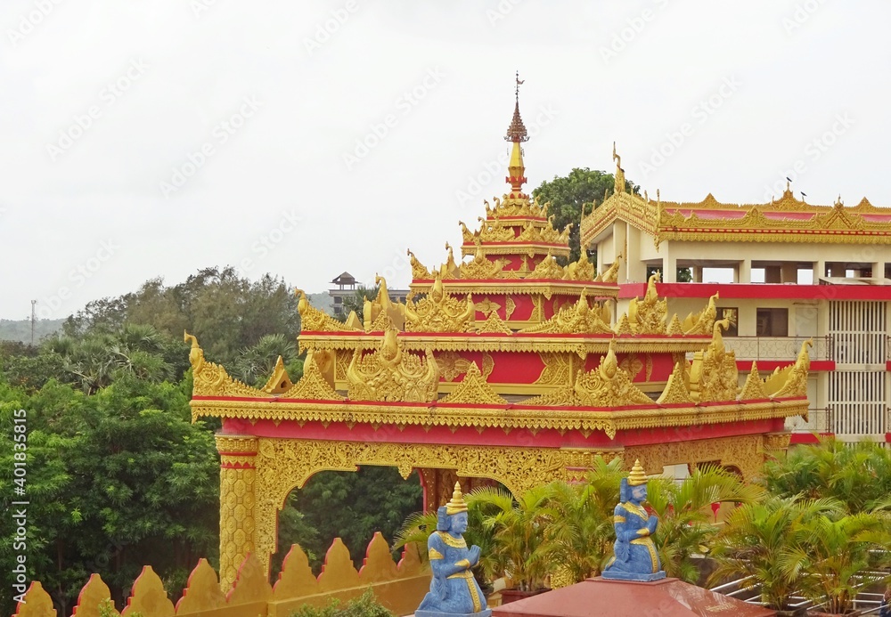 Fototapeta premium Global Vipassana Pagoda, Mumbai,india