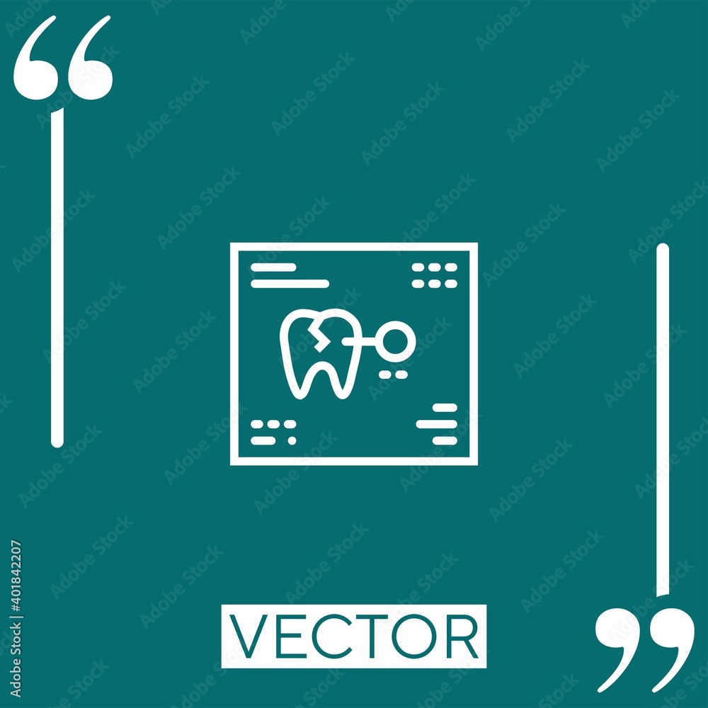 records vector icon Linear icon. Editable stroke line records vector icon Linear icon. Editable stroke line