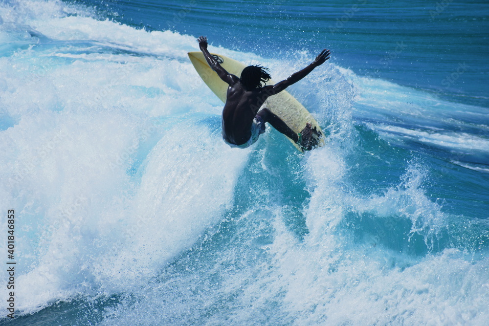 Naklejka premium ola salvaje