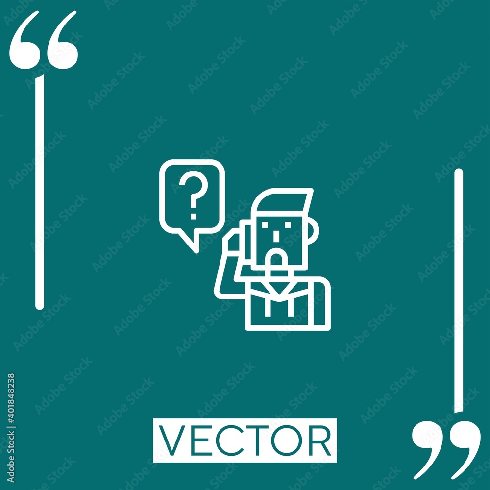 call vector icon Linear icon. Editable stroked line call vector icon Linear icon. Editable stroked line