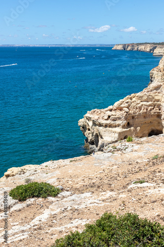 Algar Seco cliff walk, Carvoeiro, Algarve