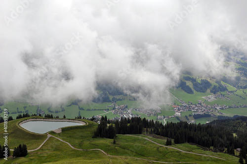 hohe Salve am wilden Kaiser, Hopfgarten, Kitzbühler Alpen photo
