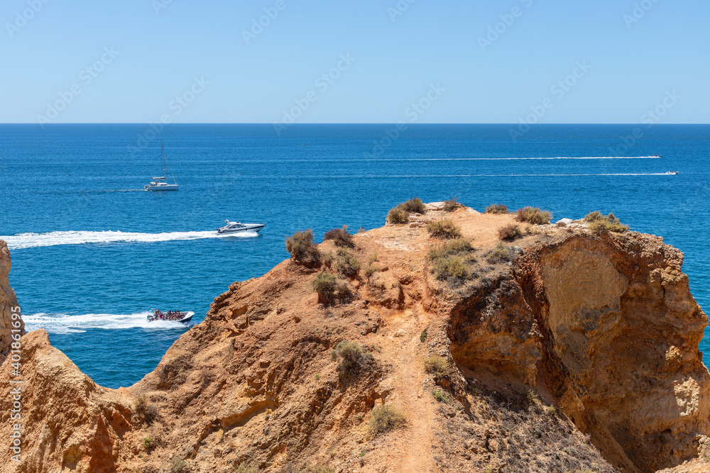 Nautical sports, Algar Seco, Carvoeiro, Algarve