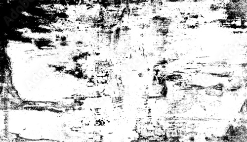 Wallpaper Mural Rough black and white texture vector. Distressed overlay texture. Grunge background. Abstract textured effect. Vector Illustration. Black isolated on white background. EPS10 Torontodigital.ca